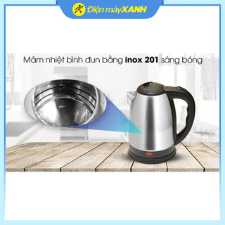Bình đun siêu tốc Delites 1.8 lít ST18S05