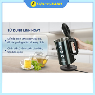 Bình đun siêu tốc Sunhouse Mama 1.8 lít SHD1389
