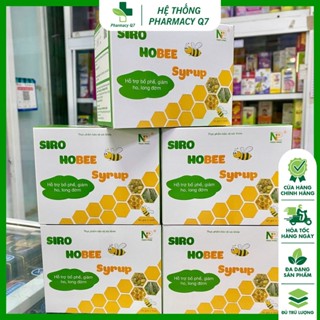 Siro Hobee Syrup bổ phế giảm ho long đờm hộp 30 gói SIRO HOBEE SYRUP ho thảo dược an toàn hiệu quả Ho Bê