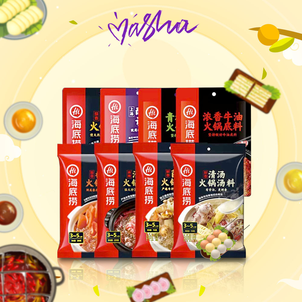 Gia Vị Lẩu Haidilao Thượng Hạng - Cốt Lẩu Haidilao Hot Pot Nhiều Vị