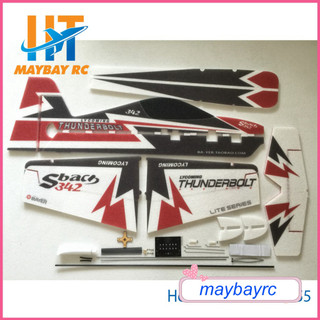 Kit máy bay mô hình 3d SBACH342 EPP 9MM