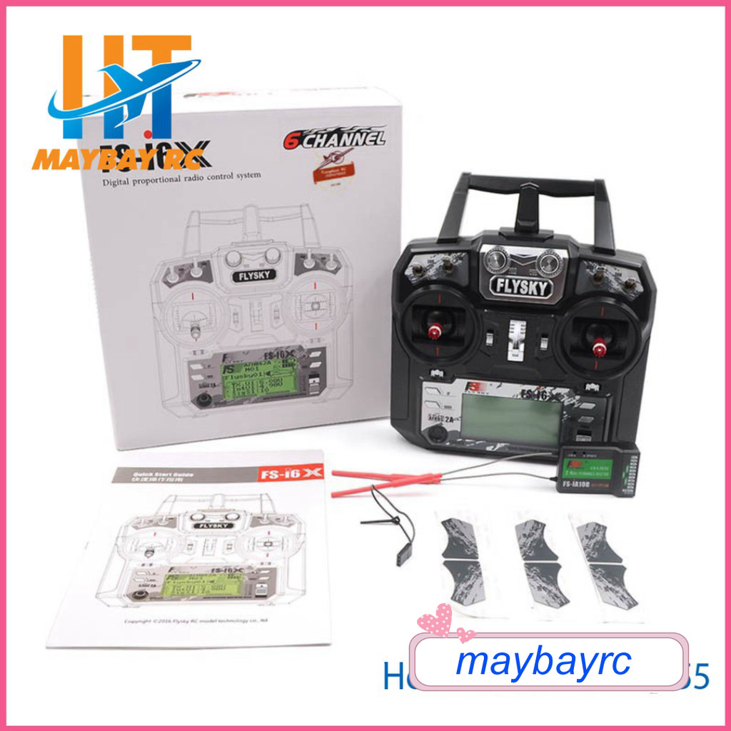 Tay Điều Khiển Flysky i6X FS-i6X 2.4GHz 10CH, RX tùy chọn