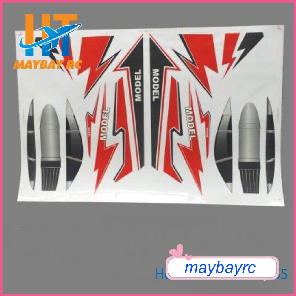 Decal trang trí máy bay Su27 maybayrc