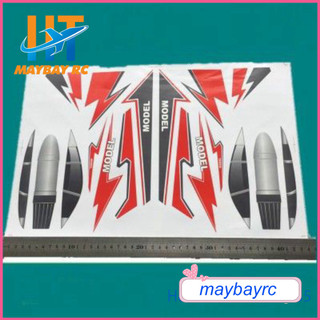 Decal trang trí máy bay Su27 maybayrc