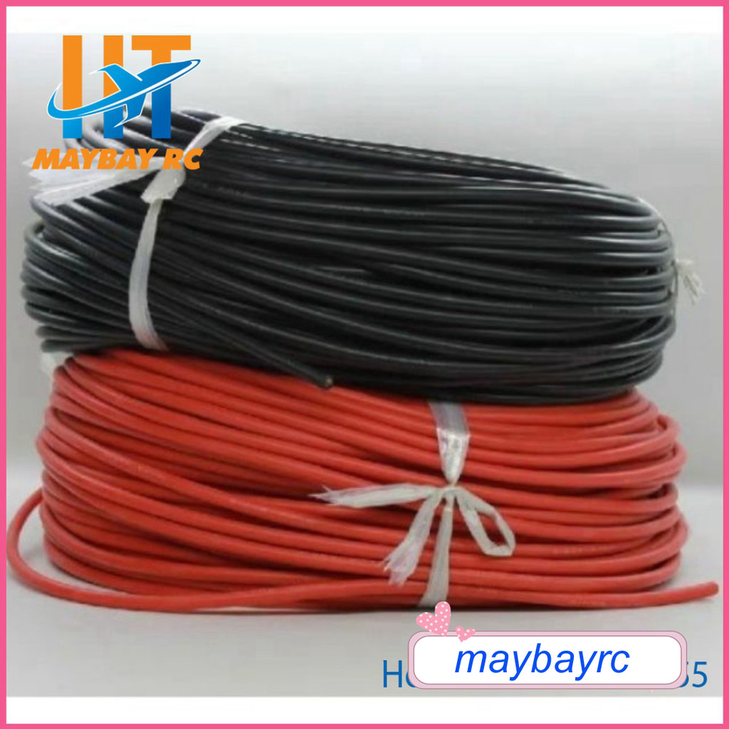 Dây silicon mềm chịu nhiệt độ cao AWG 10 ( giá/ mét đơn)