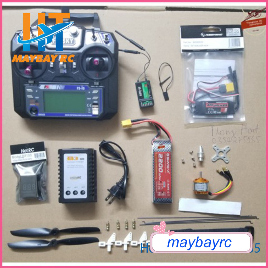Combo Đồ Điện Chế Máy Bay Cánh Bằng
