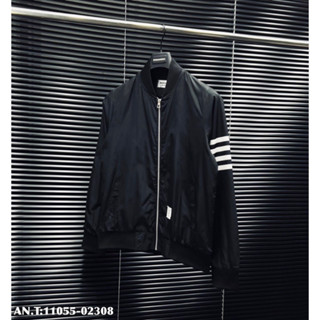 Áo Gió Thome 2 Lớp Tay Phối Kẻ Sọc Chất Liệu Gió Cao Cấp - Áo Khoác Thome Nam Nữ From < 80kg Hot Trend 2025