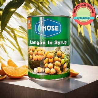Nhãn ngâm đóng Lon 585gr -