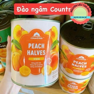 Đào ngâm Countree  - Lon 825gr