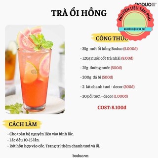 Mứt ổi hồng Boduo
