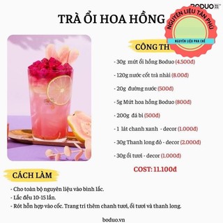 Mứt ổi hồng Boduo