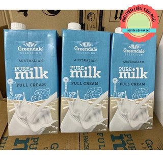 Sữa tươi full cream greendale úc - hộp 1l