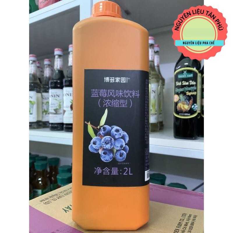 Syrup BODUO Việt quất 2L