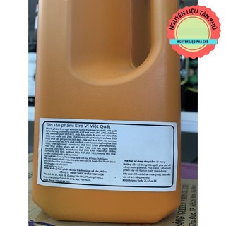 Syrup BODUO Việt quất 2L