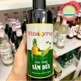 Siro Sâm Dứa Vina Syrup - Chai 700ml