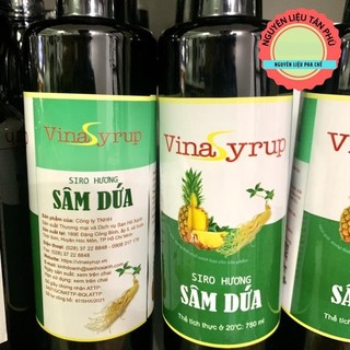 Siro Sâm Dứa Vina Syrup - Chai 700ml