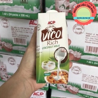 Cốt dừa Vico hộp 330ml