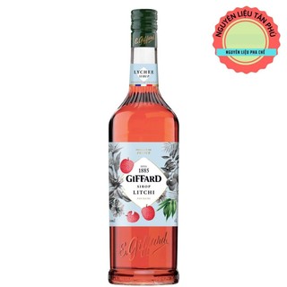 Siro Giffard Vải chai 1 lít