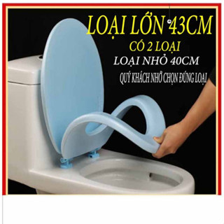 Nắp Đậy Bồn Cầu Kèm Lót Bằng Silicon xốp Chống Nước Mềm mại Tiện Lợi Với Mọi Nhà -  Miếng Lót Bồn Cầu Chống Thấm Nước