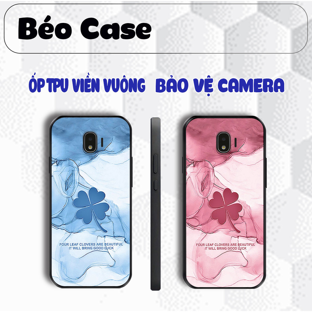 Ốp lưng Samsung J2 Pro , J2 Core , J2 Prime cỏ 4 lá may mắn lucky