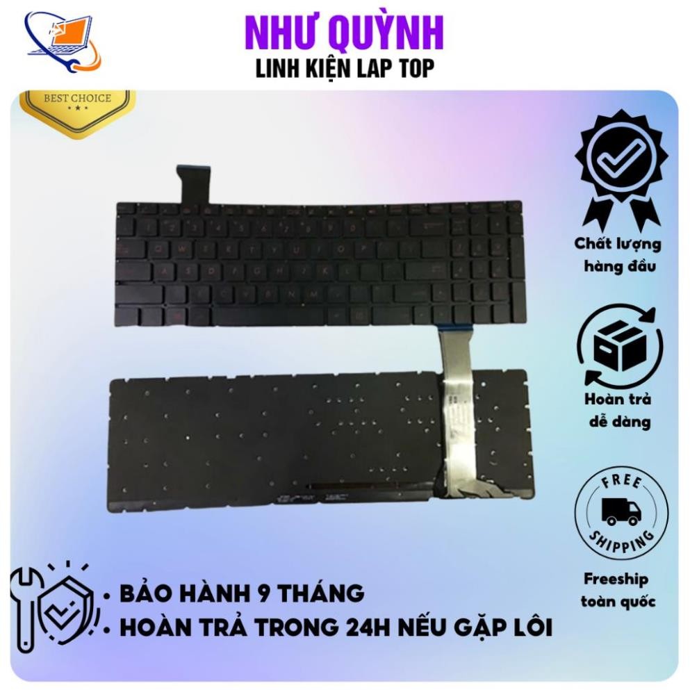 BÀN PHÍM LAPTOP ASUS GL552 TƯƠNG THÍCH:Rog GL551 N551 GL552 GL552J GL552V NEW