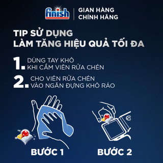 Viên Rửa Chén Bát Finish Powerball Quantum 27 viên