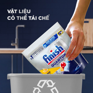 Viên Rửa Chén Bát Finish Powerball Quantum 27 viên