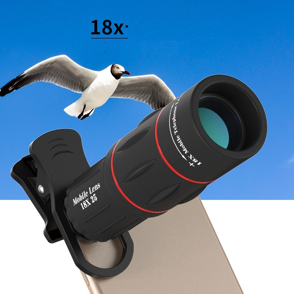 Bộ ống kính zoom 18X cho điện thoại