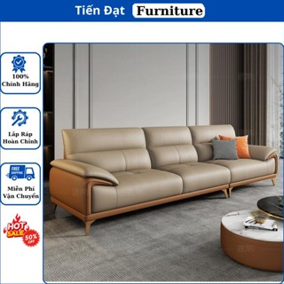 Sofa Băng Cao Cấp Phong cách Bắc âu, Hiện Đại , Trẻ Trung, Bọc da cao cấp < Nội Thất Tiến Đạt>