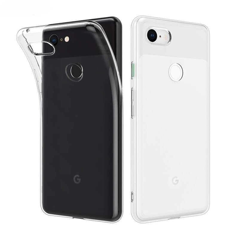 Ốp lưng dẻo Google Pixel 3 / Pixel 3XL (Trắng nhám)