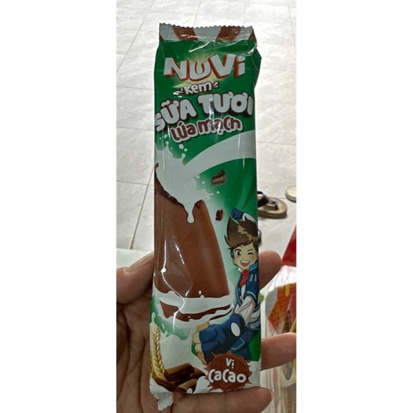 Kem sữa tươi cacao lúa mạch nuvi