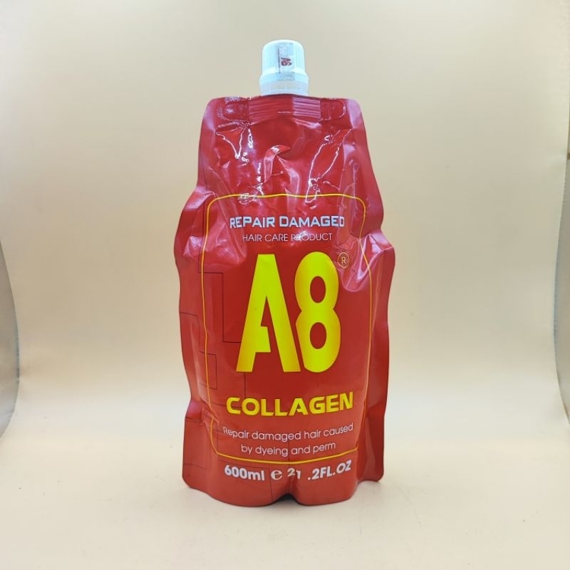 Hấp ủ xả tóc A8 collagen 600ml