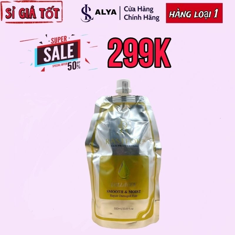 (Hàng Loại 1) dầu ủ xả tóc RASTFOR 550ML siêu mượt