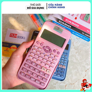 Máy tính CASIO Fx 580VN X thế hệ mới ( Màu Hồng ) Độ Chính Xác Cao - Máy Tính Giá Rẻ - Hàng Thái Bảo Hành 24 Tháng