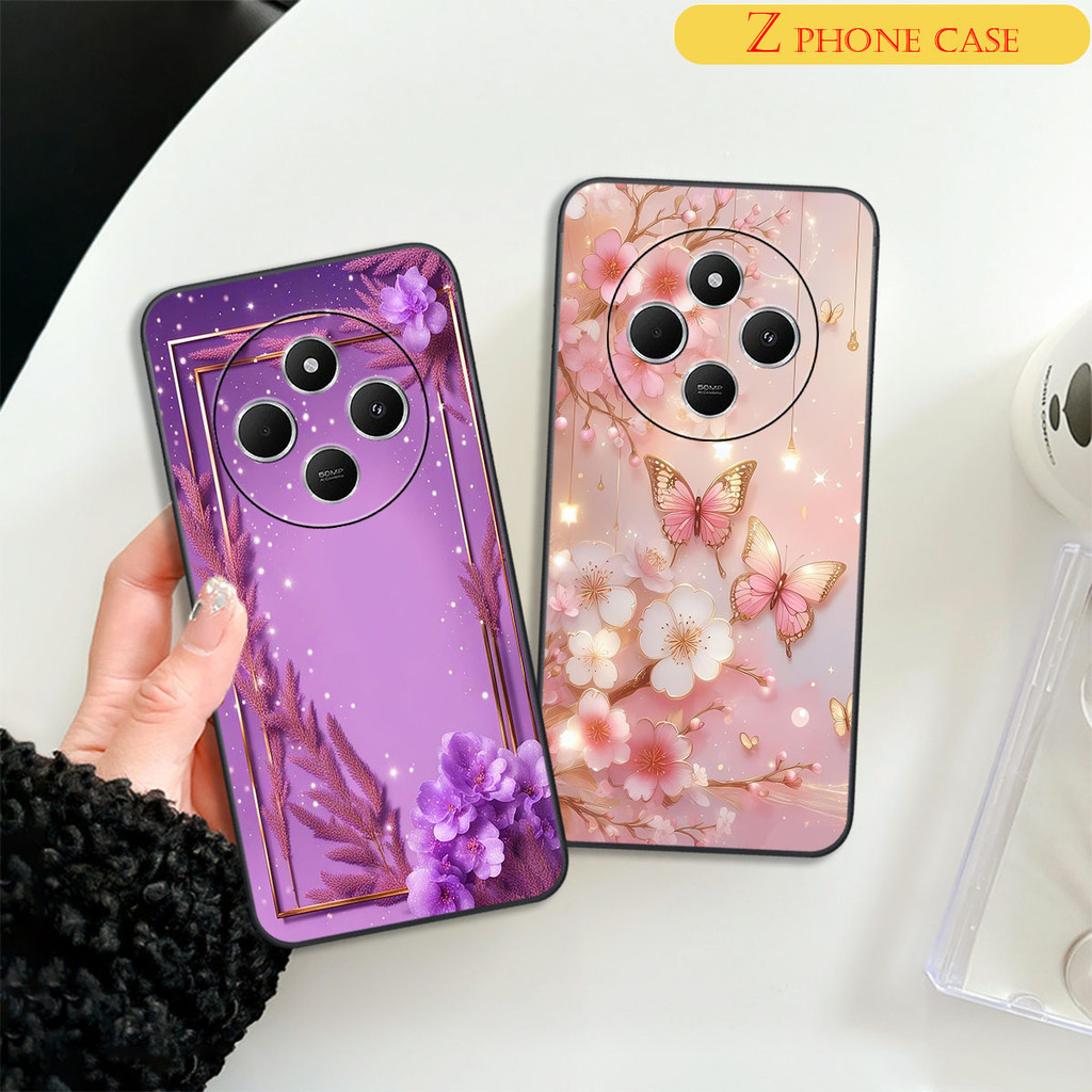 Ốp lưng Xiaomi Redmi 14C 4G / Poco C75 4G in hình hoa xinh Z Phone Case
