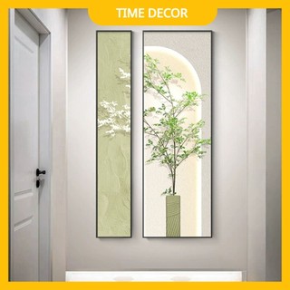 Bộ 2 Tranh Tráng Gương Goldsun " THIÊN NHIÊN CÂY CẢNH" In UV5D Cao Cấp - Giá Sỉ Tại Xưởng.