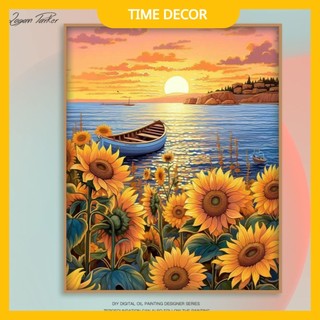 Tranh Tráng Gương Goldsun " HOA HƯỚNG DƯƠNG" In UV5D Cao Cấp  - Trang Trí Phòng Khách/ Phòng Ăn/ Phòng Làm Việc.