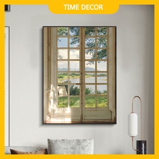 Tranh Tráng Gương Goldsun 5D " CỬA SỔ TÂM HỒN" In UV5D Cao Cấp - Trang Trí Phòng Khách/ Phòng Ăn/ Phòng Ngủ.