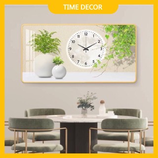 Đồng Hồ Tráng Gương Goldsun Official " Thiên Nhiên Cây Cảnh"  In UV5D Cao Cấp Trang Trí Decor Nhà Cửa