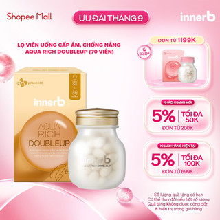 Thực Phẩm Bảo Vệ Sức Khỏe INNERB AQUA RICH DOUBLEUP 70 viên (42G*20EA/CT)