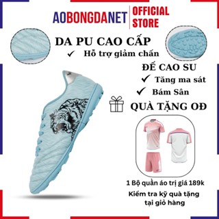 Giày Đá Bóng Nam Wika Tiger X Chính Hãng, Giày Wika  Sân Cỏ Nhân Tạo Khâu Full Đế Bảo Hành 3 Tháng