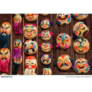 Mẹt tre (VẼ HÌNH) trang trí -hoạ tiết dân gian(có sẵn)