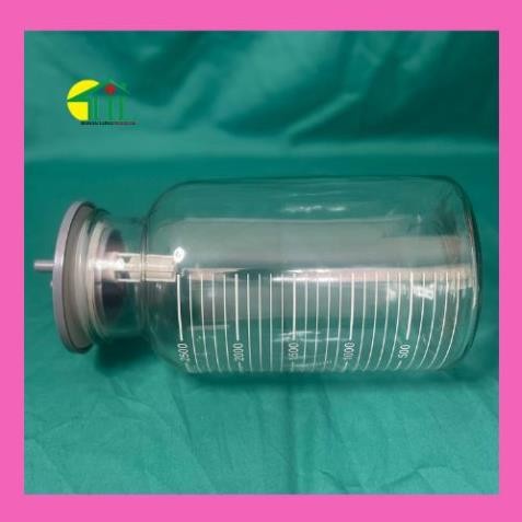 Bình Thủy Tinh Đựng Dịch Cho Máy Hút Dịch 2 Bình Yuwell 7A-23D, 7A-23B