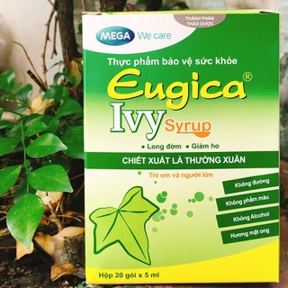 Sirô Eugica Ivy 20 Gói X 5ml