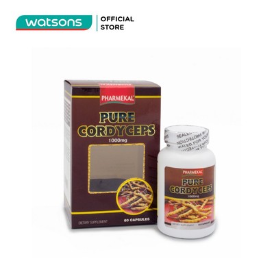 Viên Uống Đông Trùng Hạ Thảo Pharmekal Pure Cordyceps 60Viên/Hộp