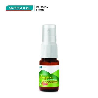 Thực Phẩm Bảo Vệ Sức Khỏe Eugica Xịt Họng Thảo Dược 10ml