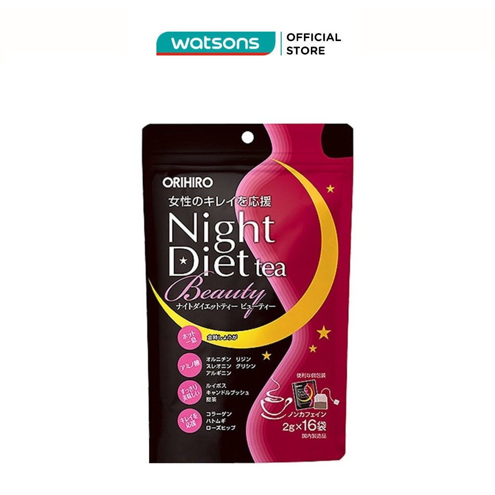 Trà Giảm Cân Orihiro Beauty Collagen 16 gói