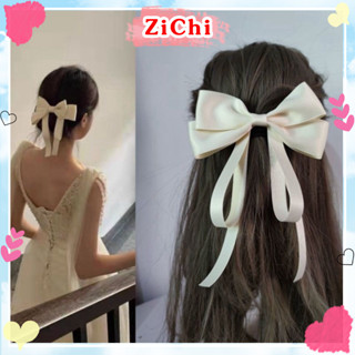 Kẹp tóc nơ tiểu thư bản to sang chảnh, kẹp nơ ruy băng thời trang dành cho nữ ZiChi GNO367