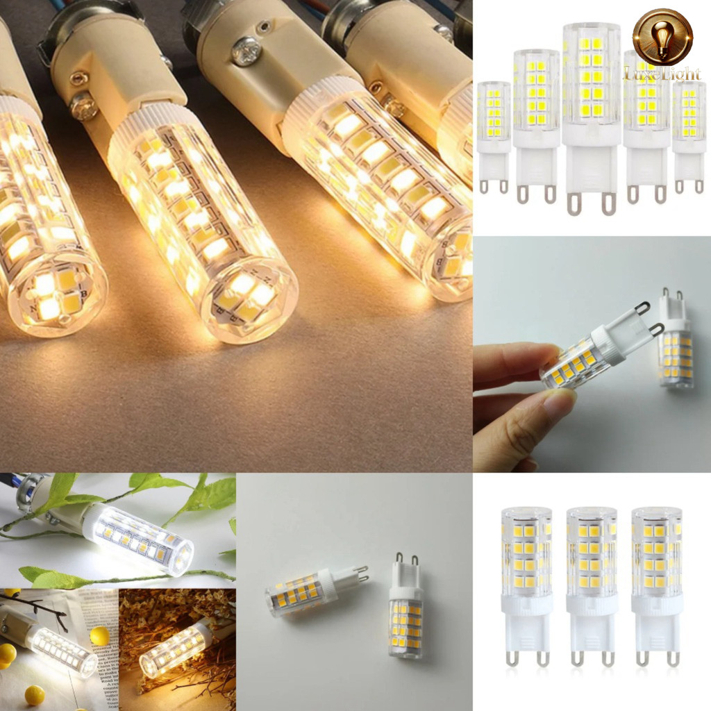 Combo 5 bóng led G9 5W LUXE - PKB01  Ánh sáng vàng 3000k