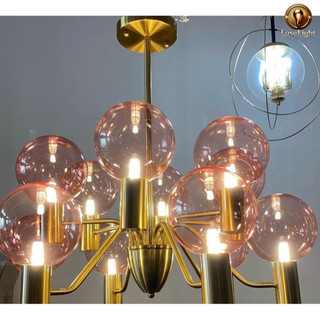 Đèn chùm hiện đại phòng khách LUXE - CHD03 trang trí decor phong cách mới tạo điểm nhấn không gian LUXE lGHT